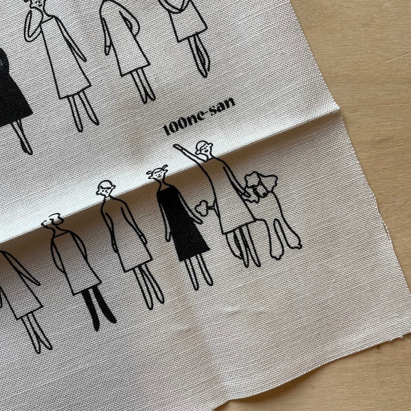 Lecien - Cosmo - Embroidery Cloth - 100 Persons - Various Styles