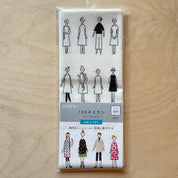 Lecien - Cosmo - Embroidery Cloth - 100 Persons - Various Styles