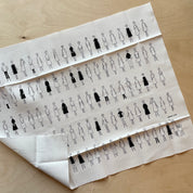 Lecien - Cosmo - Embroidery Cloth - 100 Persons - Various Styles