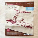 Lecien - Cosmo - Embroidery Kit - Bunny Picnic