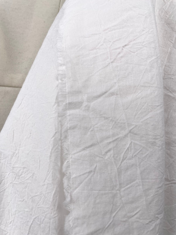 Cosmo - Crinkle Cotton Cambric - White