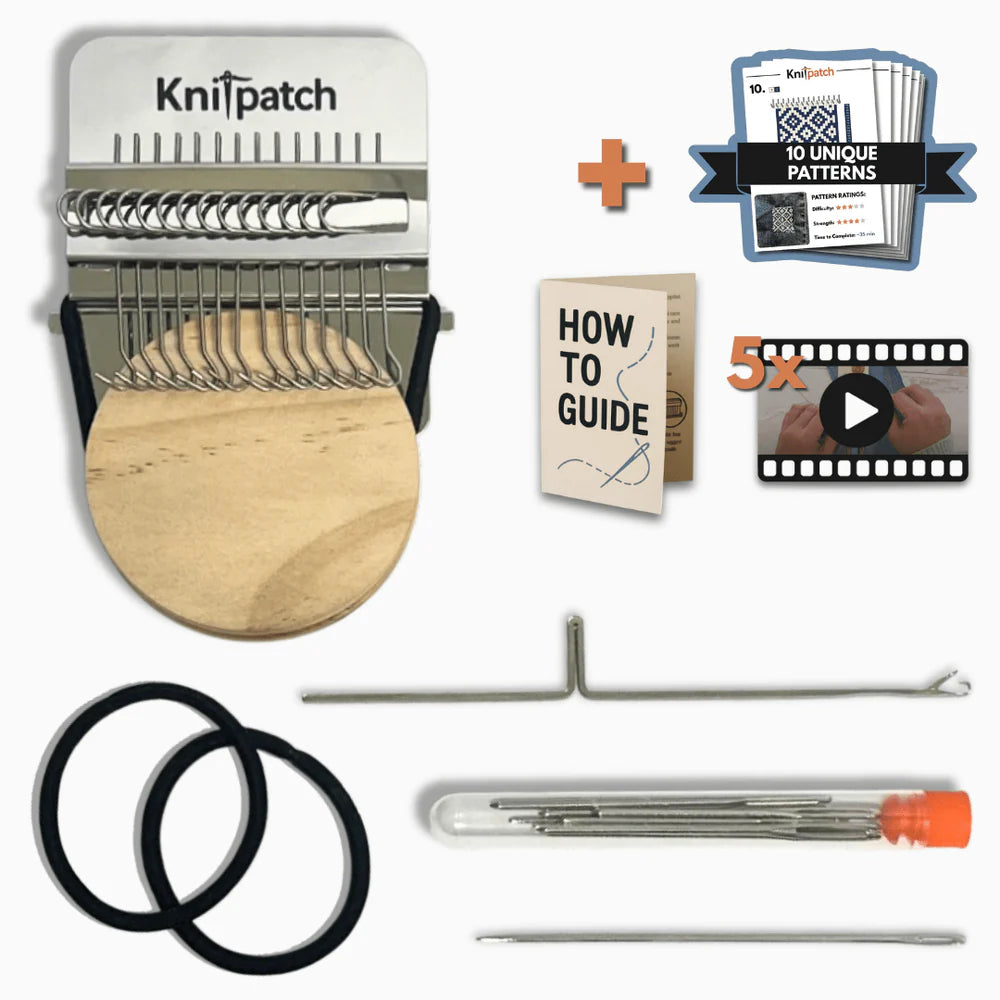 KnitPatch - Mending Loom Kit
