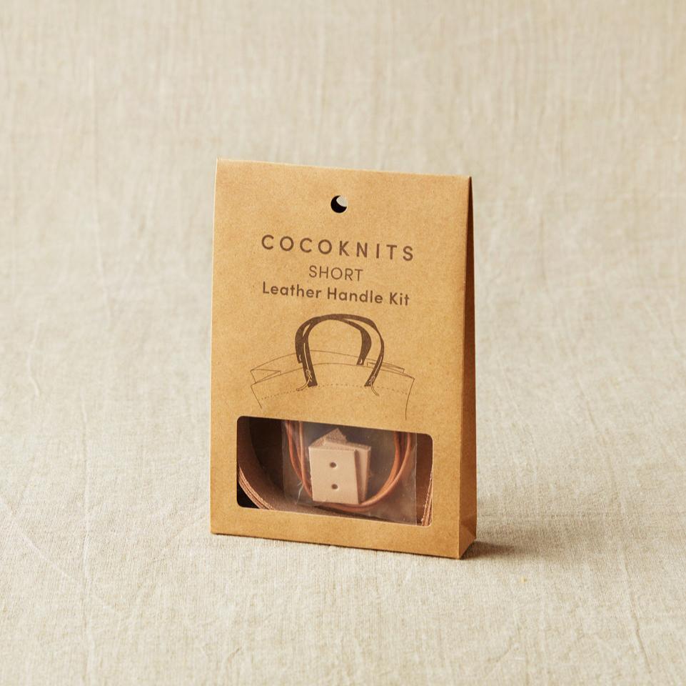 Cocoknits - Leather Bag Handle Kit (Short)