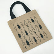 100 Ladies Mini Tote Bag Embroidery Kit - Various Colors
