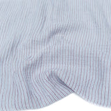 Lennon - Cotton Double Gauze - Stripe - Baby Blue