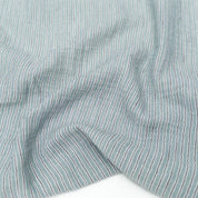 Lennon - Cotton Double Gauze - Stripe - Aqua