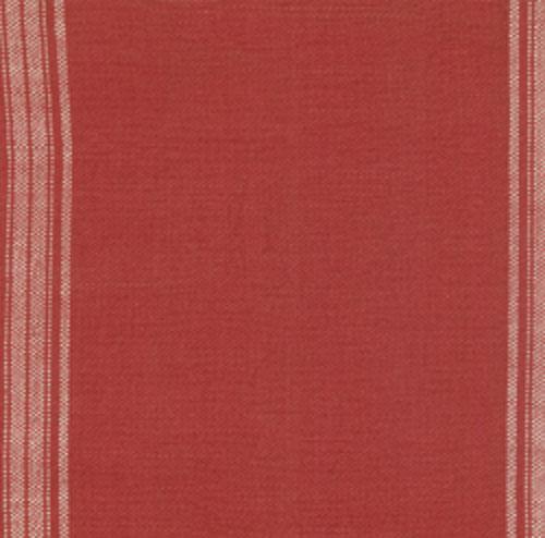 Moda - 16" Cotton Toweling - Rural Jardin - Red with White