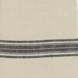 Moda - 16" Cotton Toweling - Basics - Cream with Black Stripe