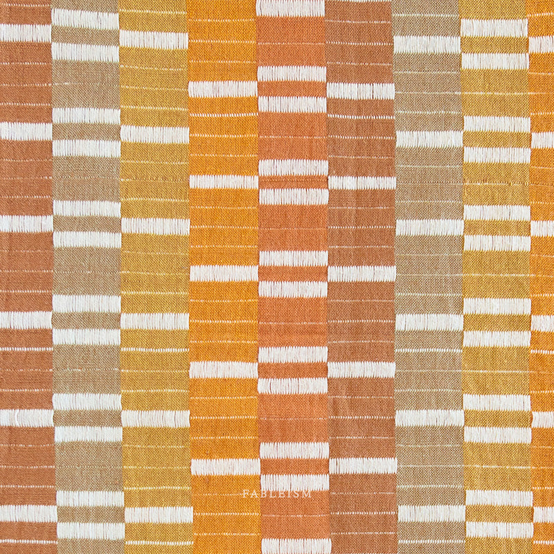 Fableism - Lucky Loom - Southwest Stripe - Saddle