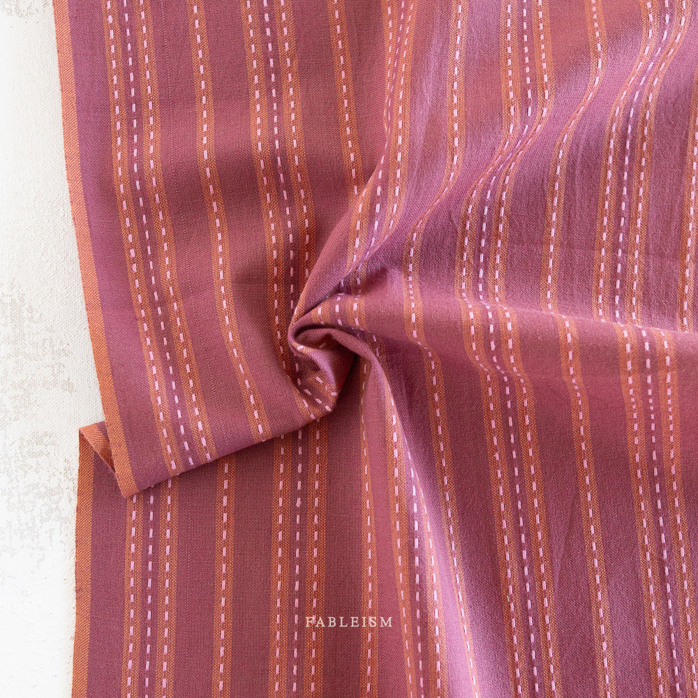 Fableism - Lucky Loom - Stitch Stripe - Blackberry