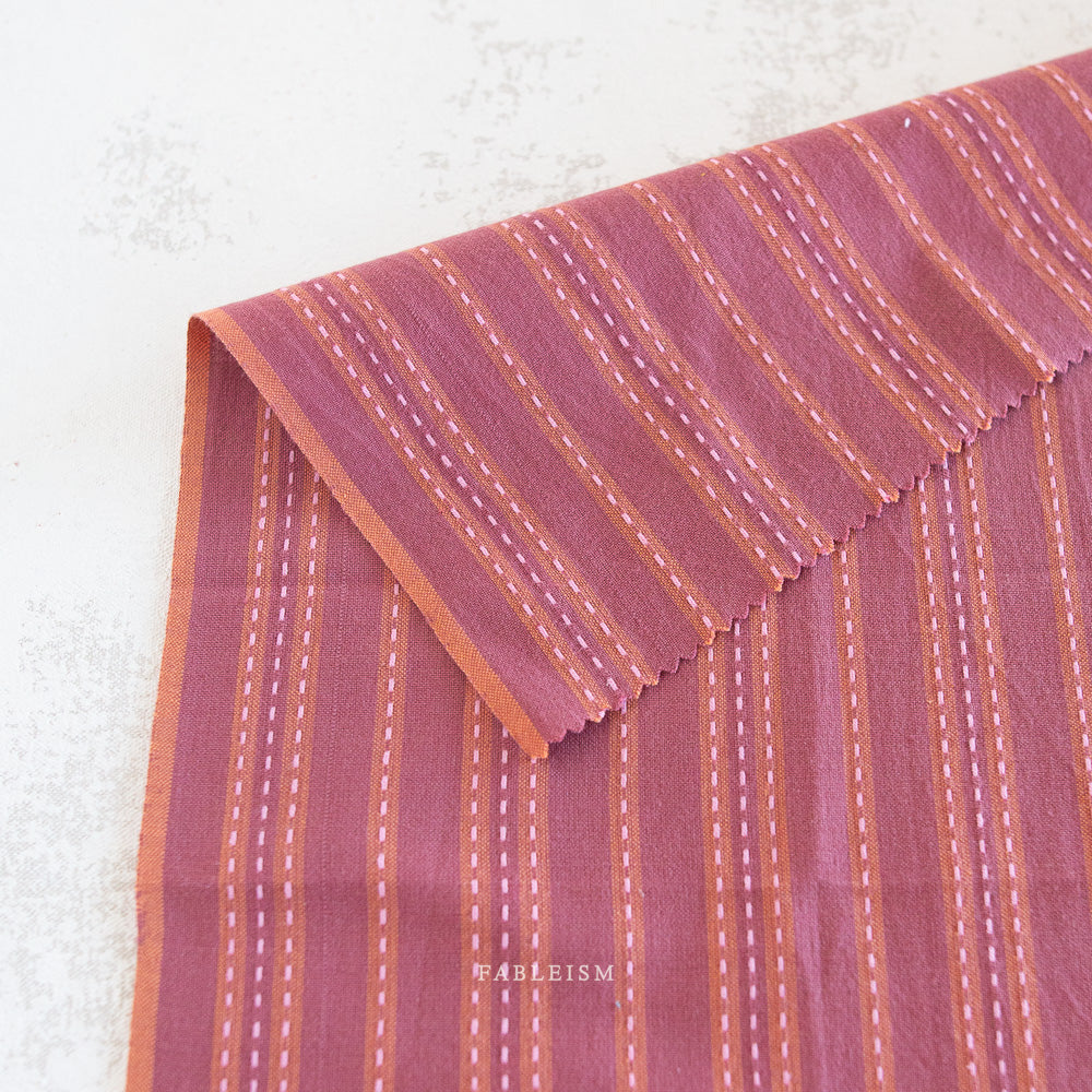 Fableism - Lucky Loom - Stitch Stripe - Blackberry