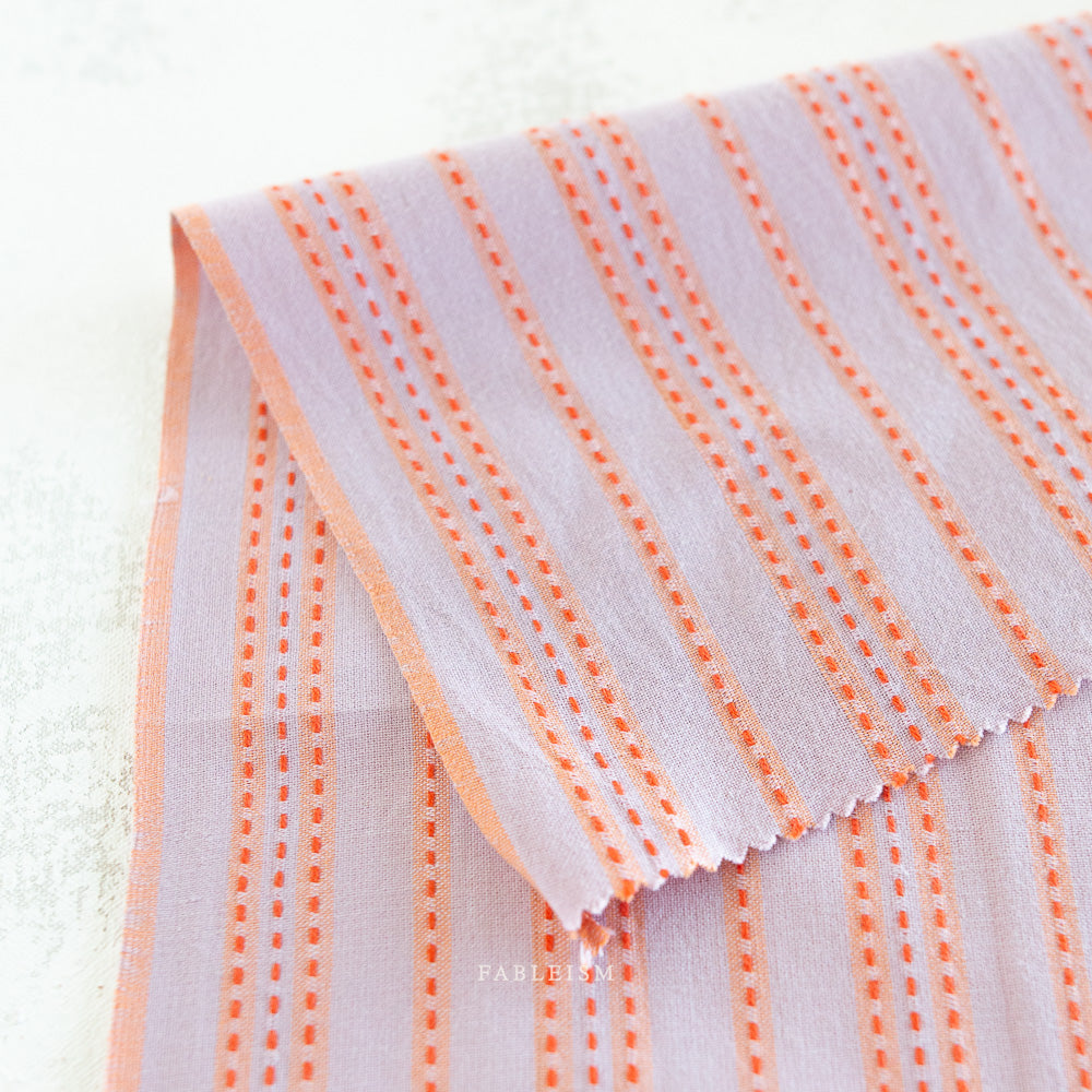 Fableism - Lucky Loom - Stitch Stripe - Lavender