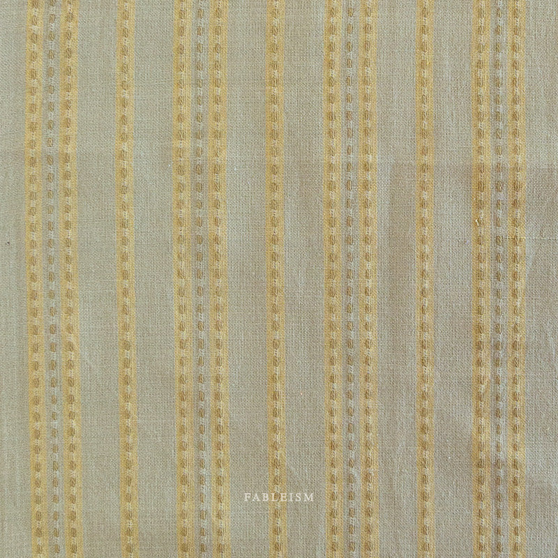 Fableism - Lucky Loom - Stitch Stripe - Sage