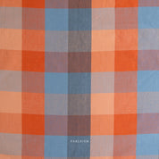 Fableism - Yarn-Dyed Woven Cotton - Lumiere - Happy Checkers - Sailor