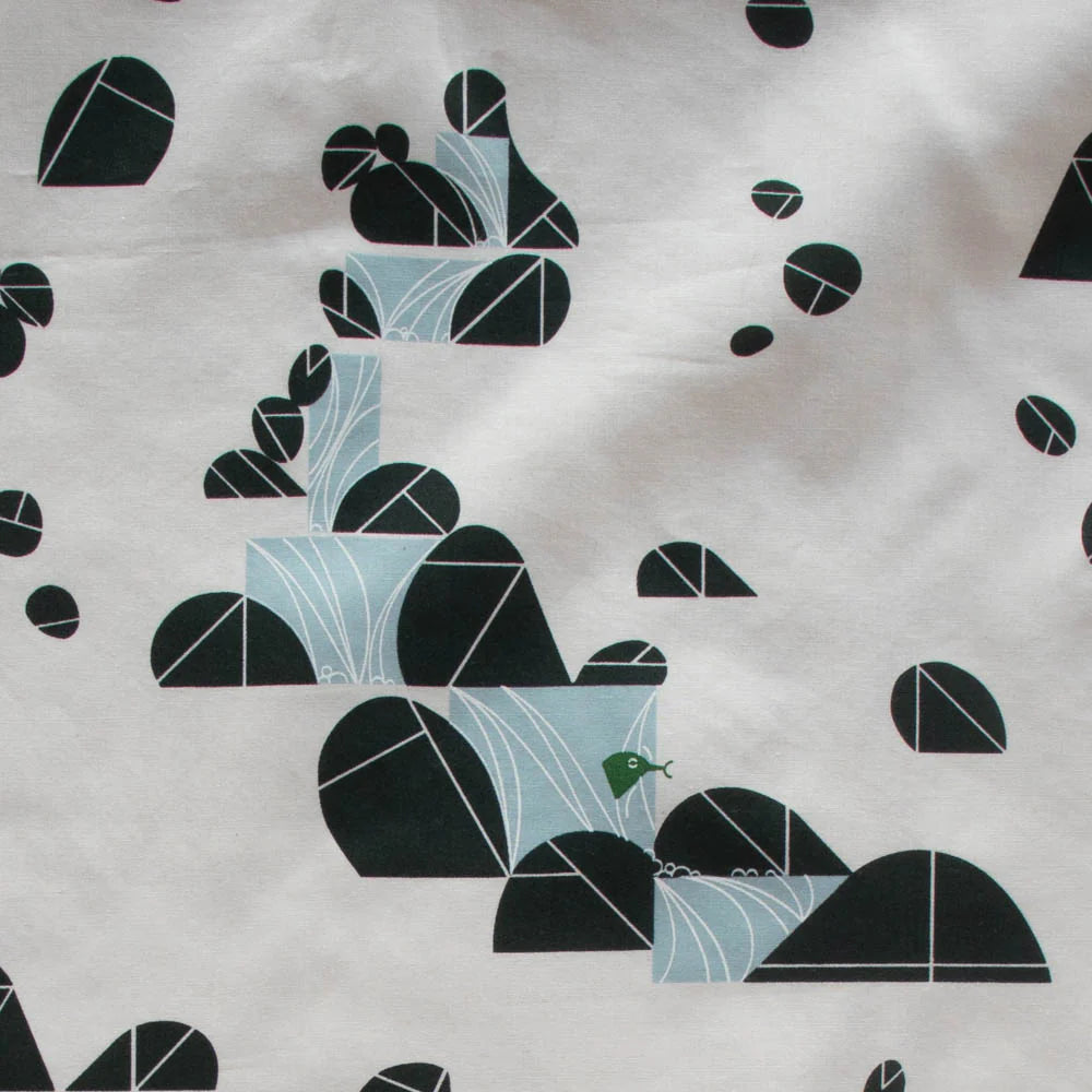 Birch Fabrics - Organic Cotton Poplin - Alpine Falls