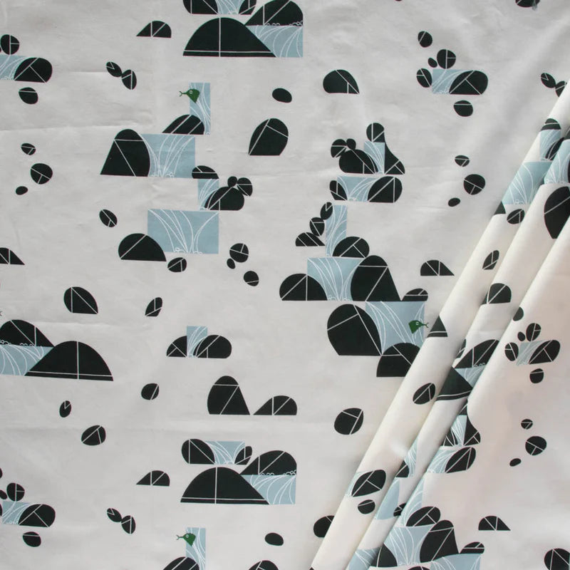 Birch Fabrics - Organic Cotton Poplin - Alpine Falls