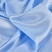 Sale - Fabric Godmother - Ecovero Viscose Satin - Bardot - Sky Blue