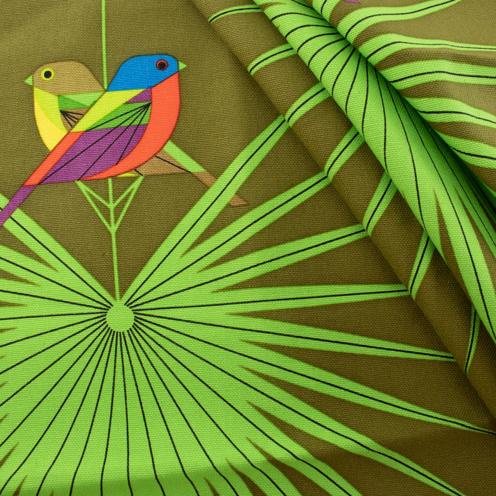 Charley Harper - Santa Rosa - Canvas - Flamboyant Feathers - Green