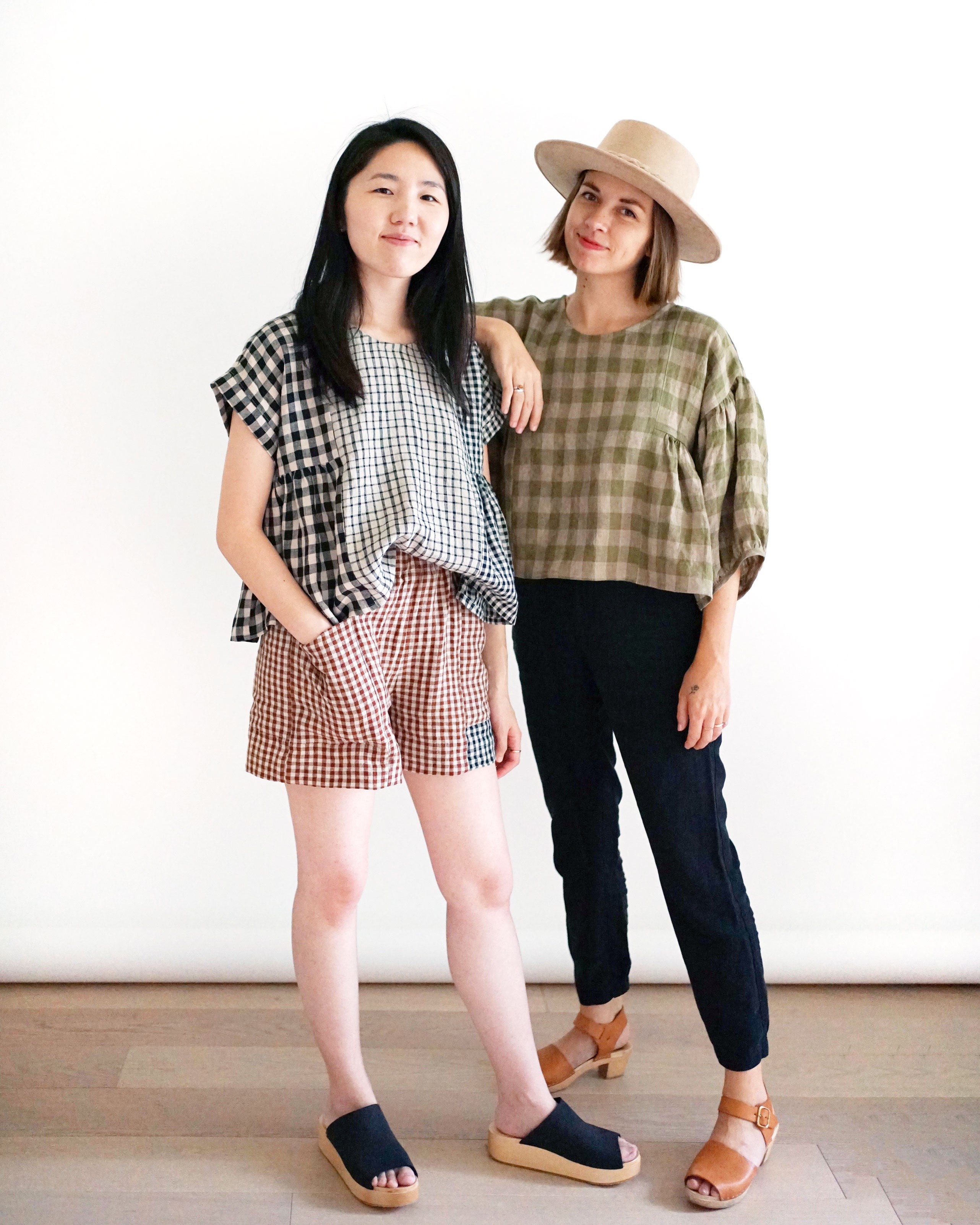 Matchy Matchy Sewing Club - Collage Gather Top - PDF and Printed Pattern