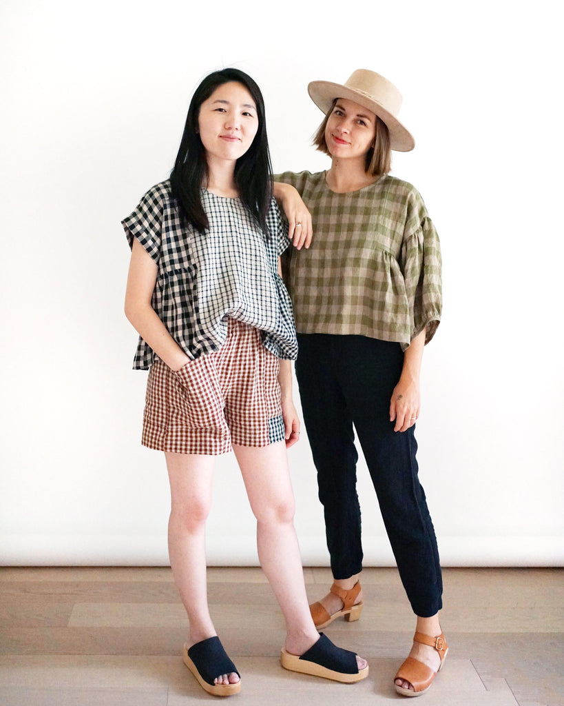 Matchy Matchy Sewing Club - Collage Gather Top - PDF and Printed Pattern