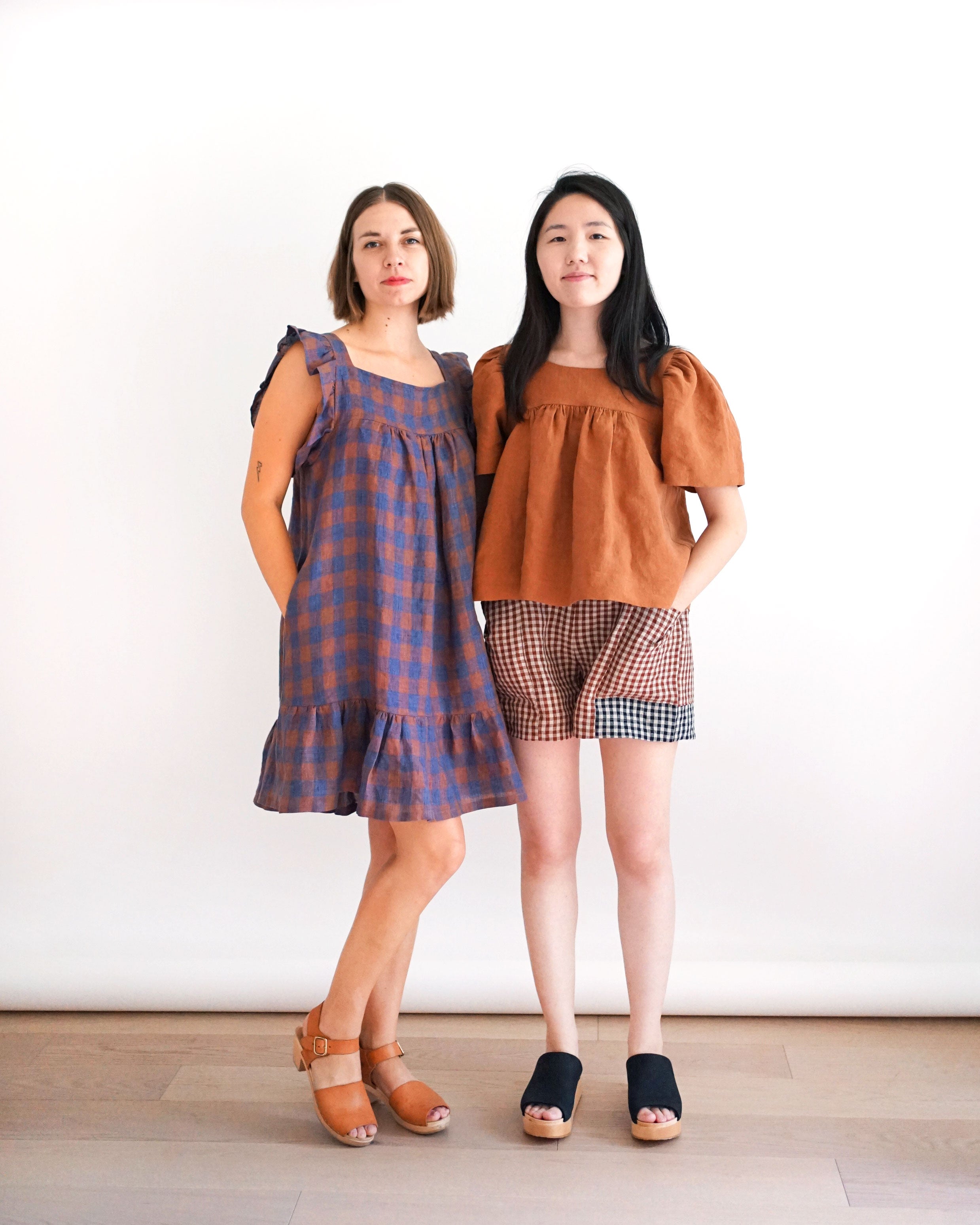 Matchy Matchy Sewing Club - Champagne Field Dress - PDF and Printed Pattern
