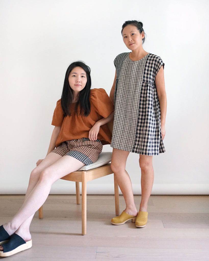 Matchy Matchy Sewing Club - Collage Gather Top - PDF and Printed Pattern