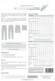 Megan Nielsen - Virginia Leggings - Size 0 – 20