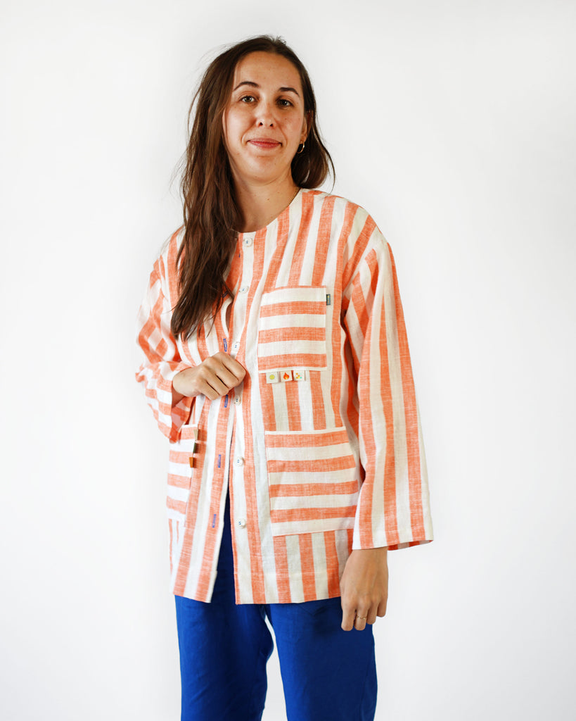 Matchy Matchy Sewing Club - Maker's Over Shirt - PDF and Printed Pattern