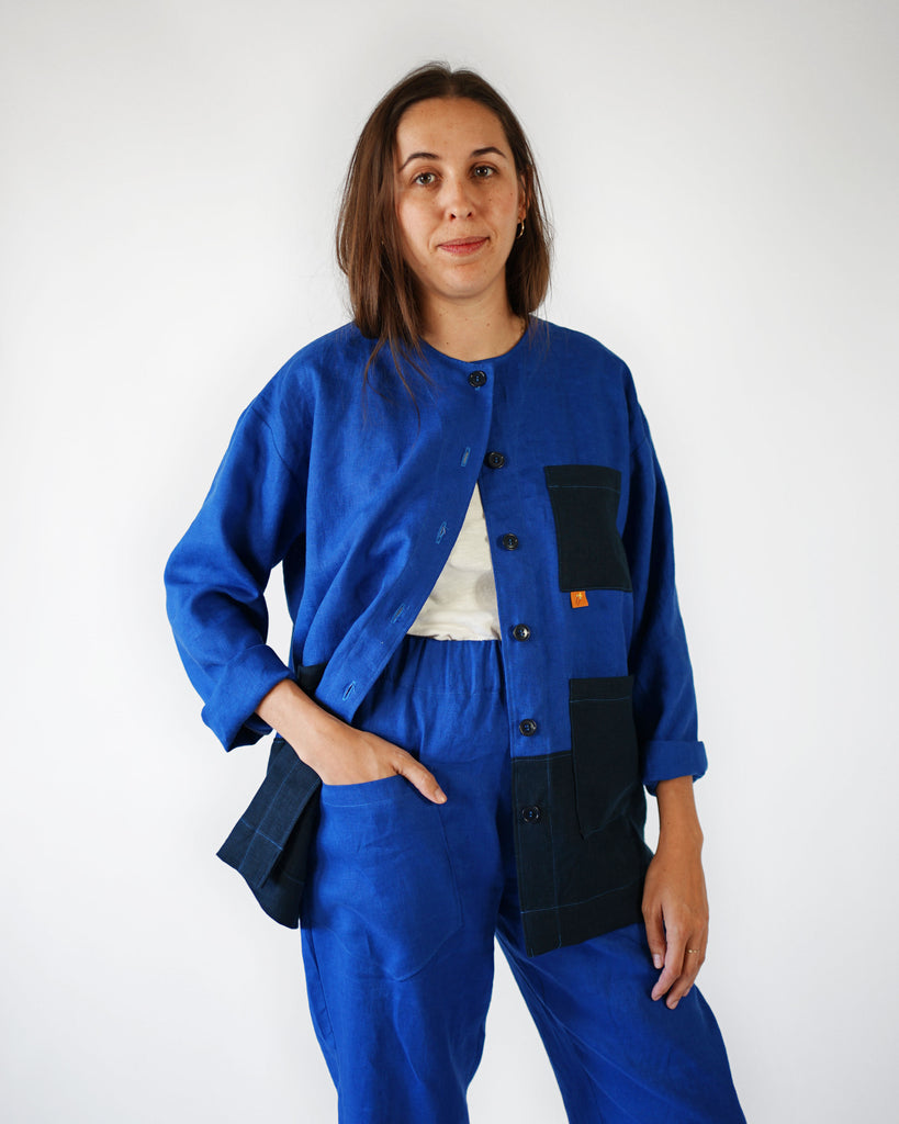 Matchy Matchy Sewing Club - Maker's Over Shirt - PDF and Printed Pattern
