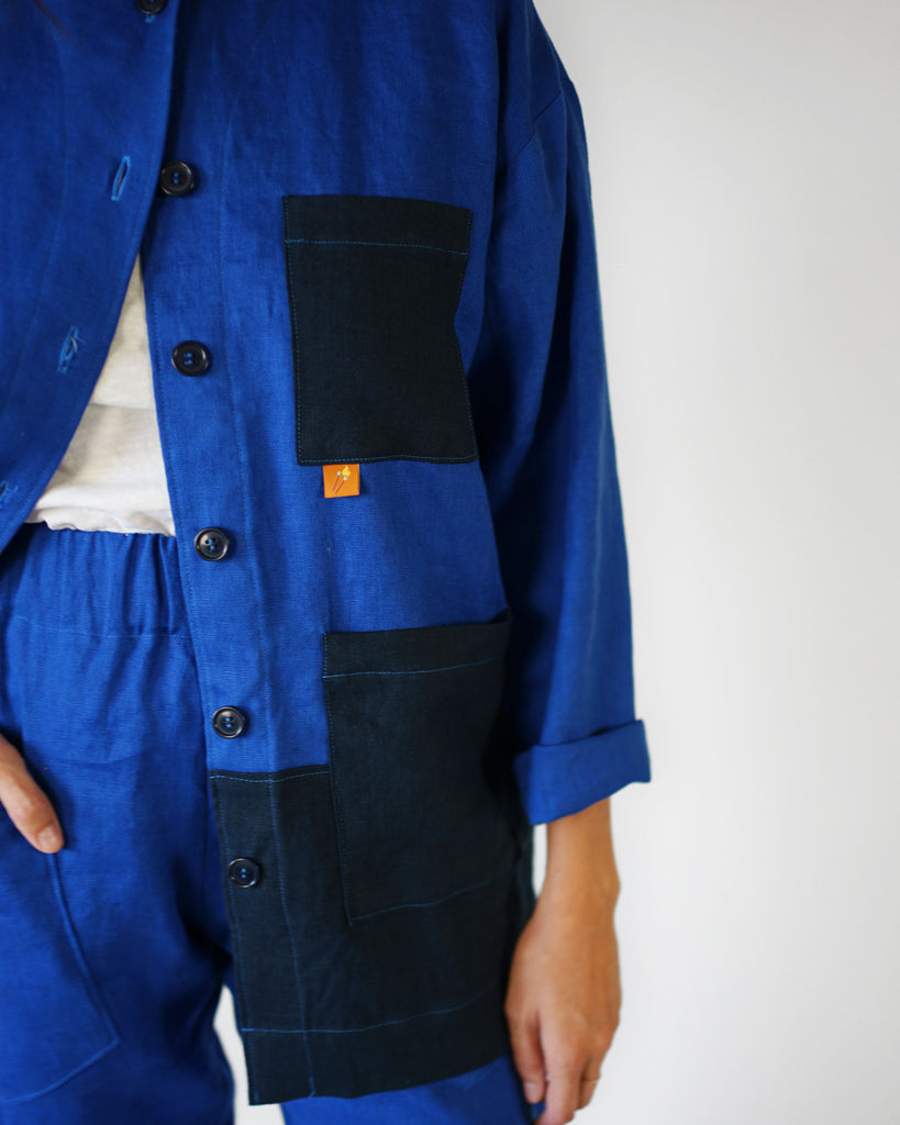 Matchy Matchy Sewing Club - Maker's Over Shirt - PDF and Printed Pattern