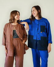 Matchy Matchy Sewing Club - Maker's Over Shirt - PDF and Printed Pattern