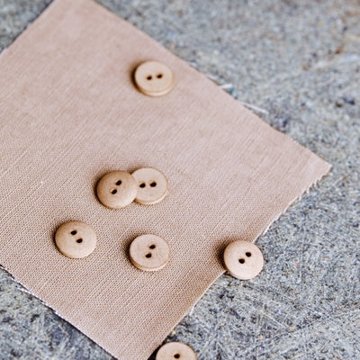 Mind the Maker - Cotton Buttons - 11mm - Various Colors