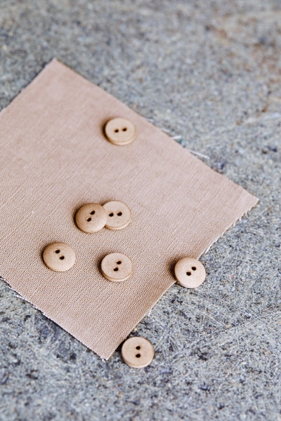 Mind the Maker - Cotton Buttons - 11mm - Various Colors