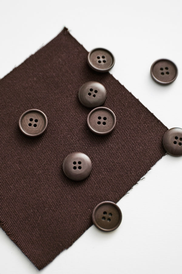 Mind the Maker - Corozo Buttons - 15mm - Four Hole - Various Colors