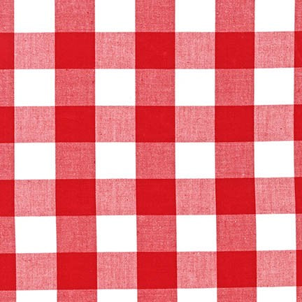 Robert Kaufman - Carolina Gingham - Red