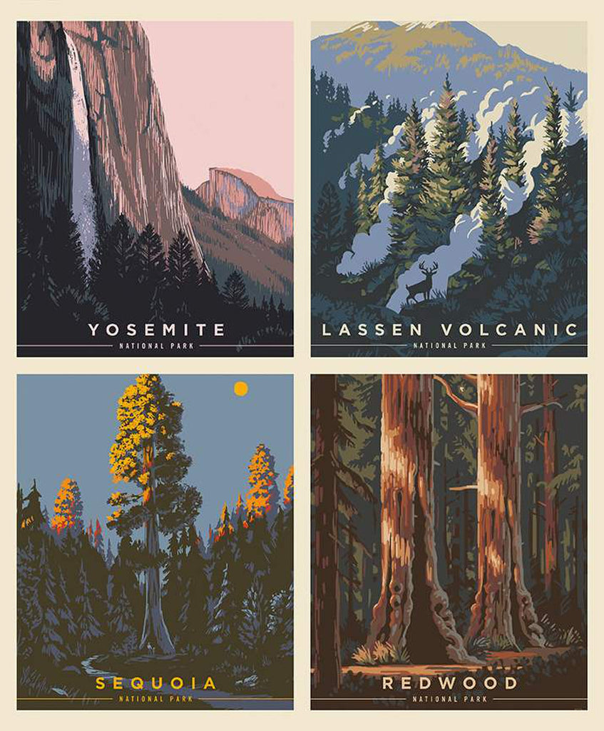 Riley Blake - National Parks Panel - California