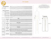 Paradise Patterns - Protea Pants - PDF and Printed Pattern