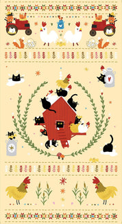 Dear Stella - Bok Bok Meow - Panel - Lemon