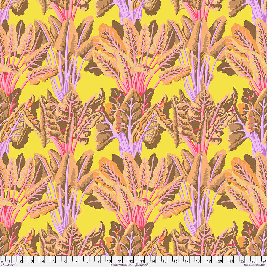 Free Spirit - Kaffe From The Archives - Chard - Yellow