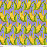SALE-Free Spirit - Vegetable Patch - Corn - Blue