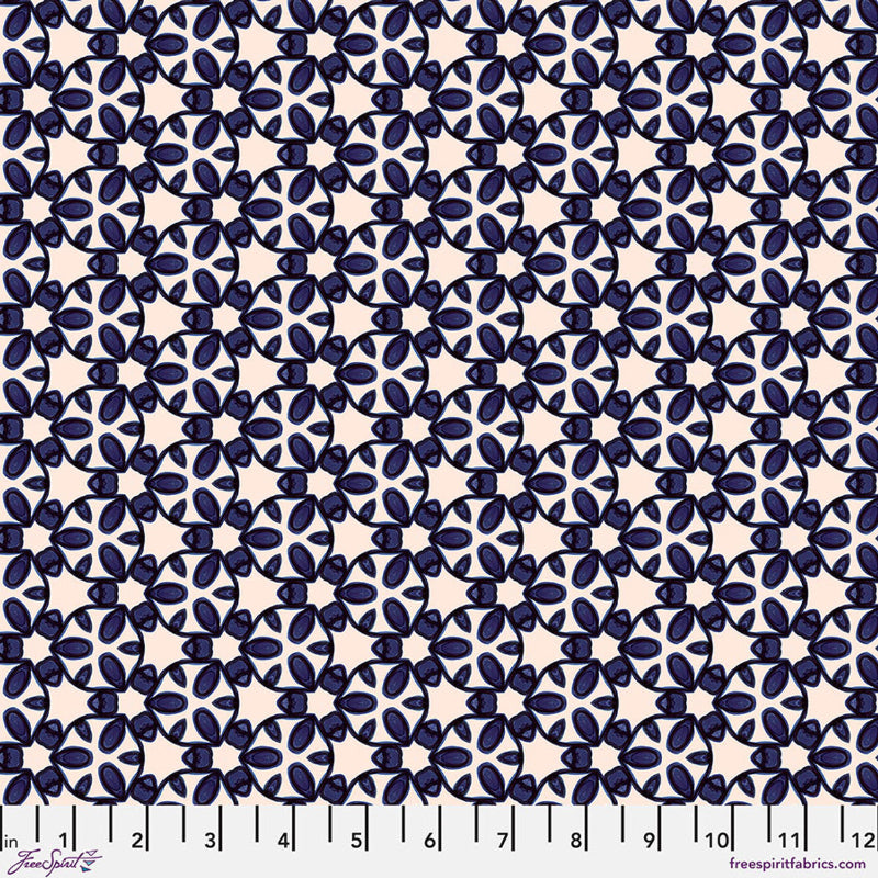 Free Spirit - Paradise Blooms - Garden Trellis - Navy