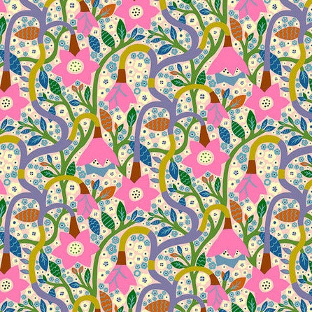 Free Spirit - Bloomology - Mosaic - Secondary fabric