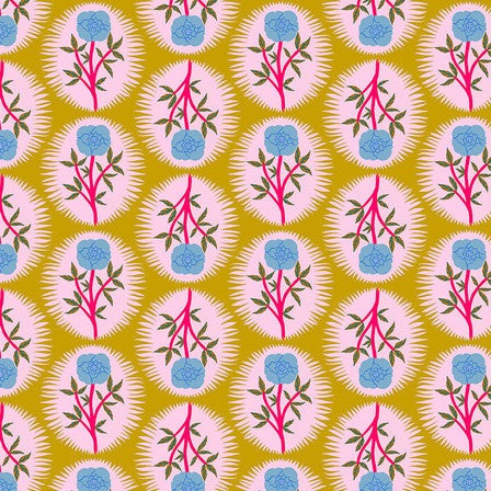 Free Spirit - Bloomology - Cameo - Maize fabric