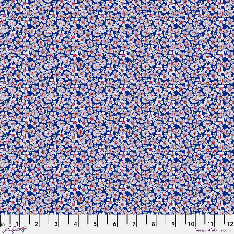 Free Spirit - Nocturnal Creatures - Cherry Blossoms - Blue