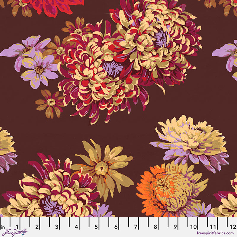 Free Spirit - Golden Harvest - Fall Floral - Brown