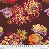 Free Spirit - Golden Harvest - Fall Floral - Brown