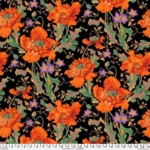 Free Spirit - Kaffe Fassett - Papaver - Orange