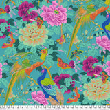 Free Spirit - Kaffe Fassett Collective - Birds and Bees - Blue
