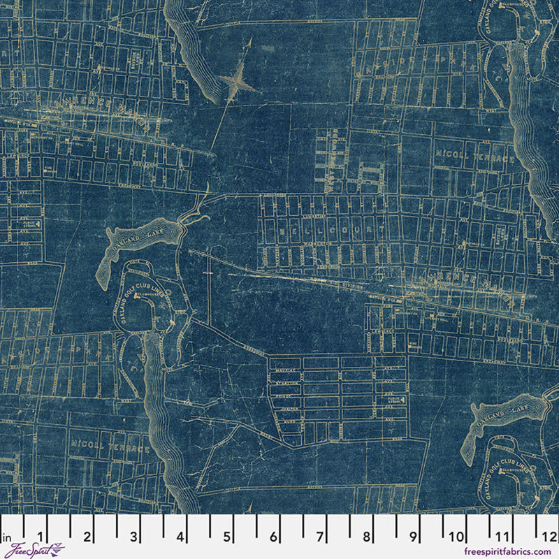 Free Spirit - Palette Curated - Blue Map - Blue