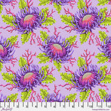 Free Spirit - Floral Reef - Friends and Anemones - Ultraviolet